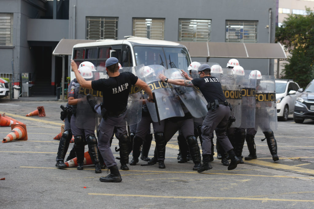 O intuito do treinamento é aprimorar o conhecimento dos agentes na administração de aglomerações